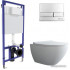 Унитаз Berges Wasserhaus Puma XL Rimless + Toma Slim SO + Novum525 + L3 043245