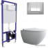 Унитаз Berges Wasserhaus Puma XL Rimless + Toma Slim SO + Novum525 + S3 043247