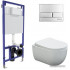 Унитаз Berges Wasserhaus Ventas Rimless 043237 (с сиденьем)