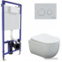 Унитаз Berges Wasserhaus Ventas Rimless 043239 (с сиденьем)