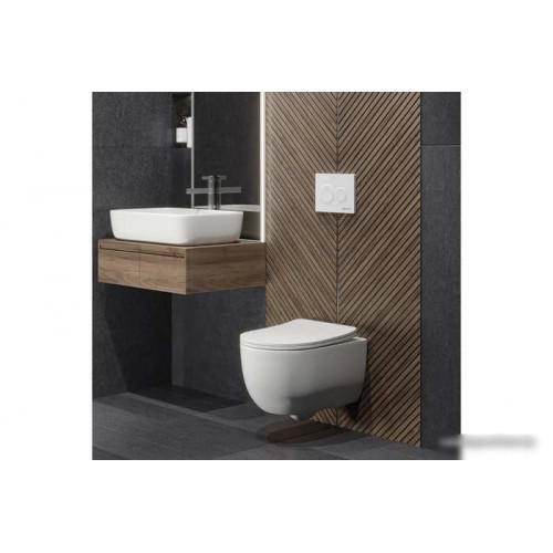 Унитаз Berges Wasserhaus Ventas Rimless 043239 (с сиденьем)