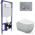 Унитаз Berges Wasserhaus Ventas Rimless 043241 (с сиденьем)