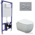 Унитаз подвесной Berges Wasserhaus Ventas Rimless + Ventas Slim SO + Novum 525 + О2 043240