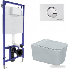 Унитаз подвесной Berges Wasserhaus Novum 525 043281