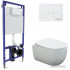 Унитаз подвесной Berges Wasserhaus Ventas Rimless + Ventas Slim SO + Novum 525 + L1 043308