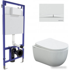 Унитаз подвесной Berges Wasserhaus Ventas 043310