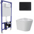 Унитаз подвесной Berges Wasserhaus Vita Rimless 043376 (с сиденьем)