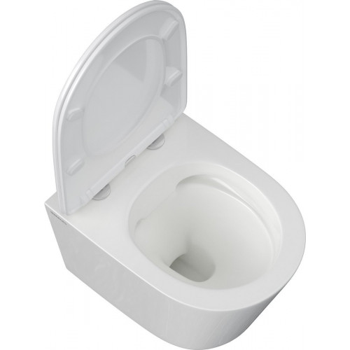 Унитаз подвесной Berges Wasserhaus Vita Rimless 043376 (с сиденьем)
