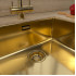 Кухонная мойка ZorG ZRN 4555 Premium PVD Gold