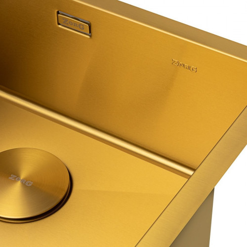 Кухонная мойка ZorG ZRN 4555 Premium PVD Gold