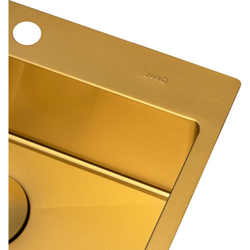 Кухонная мойка ZorG ZRN 5055 Premium PVD Gold