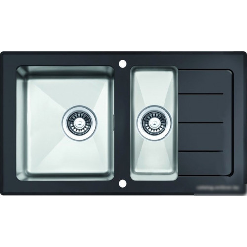 Кухонная мойка ZorG GS 7850-2 (черный)