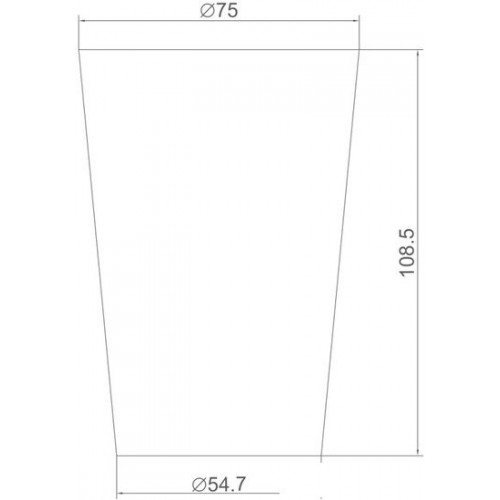 Стакан для зубной щетки и пасты Ledeme L752-1