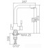 Смеситель Gerhans KK4055-3-22