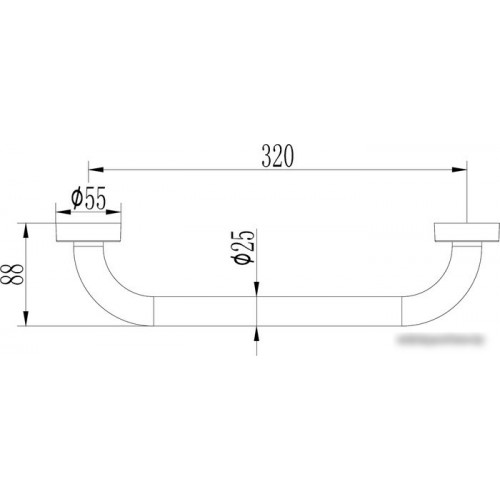 Поручень Ledeme L1718