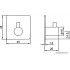 Крючок для ванны Ledeme L215B-4 (4 шт)