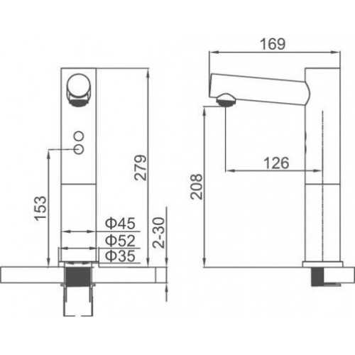 Смеситель Ledeme L1755-1
