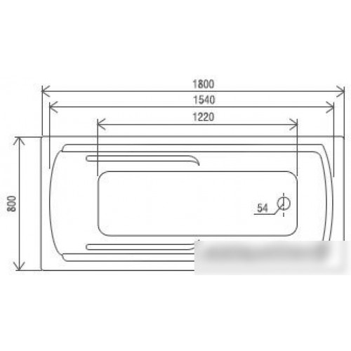 Ванна Artel Plast Варвара 180х80