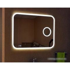 Континент Зеркало Bliss LED 80x70 (увеличительное зеркало, музыкальный блок, подогрев)