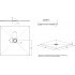 Душевой поддон Allen Brau Priority 90x90 8.31002-21