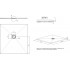 Душевой поддон Allen Brau Priority 100x90 8.31004-AM