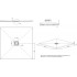 Душевой поддон Allen Brau Priority 100x100 8.31005-AM
