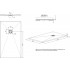 Душевой поддон Allen Brau Priority 140x80 8.31008-PGM