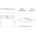Душевой поддон Allen Brau Infinity 90x90 8.21001-PGM