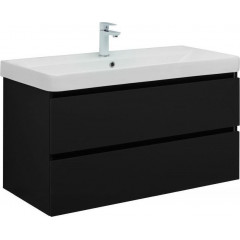 Aquanet Тумба под умывальник Вега 2.0 100 337951 (черный)