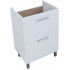 Aquanet Тумба с умывальником Ирис New 120 L 332258 (белый глянец)