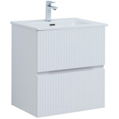 Aquanet Тумба с умывальником Джейн Flat 60 332546 (белый матовый)