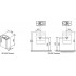 Ravak Тумба под умывальник SD Chrome 400 [X000000538]