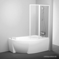 Шторка Ravak Rosa VSK2 150 (белый/прозрачное) правая