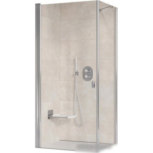Душевой уголок Ravak Chrome CRV1+CPS 100x80 (прозрачный/серебристый)
