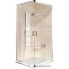 Душевой уголок Ravak Blix BLRV2K 80x80 (серебристый/прозрачное)