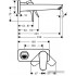 Смеситель Hansgrohe Talis E 71734340 (черный хром)