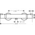 Смеситель Hansgrohe Ecostat 13116700