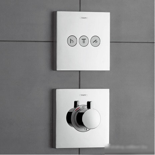 Смеситель без скрытого механизма Hansgrohe ShowerSelect Highflow 15760000