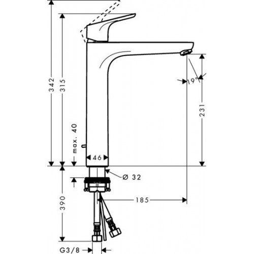Смеситель Hansgrohe Focus 31531000
