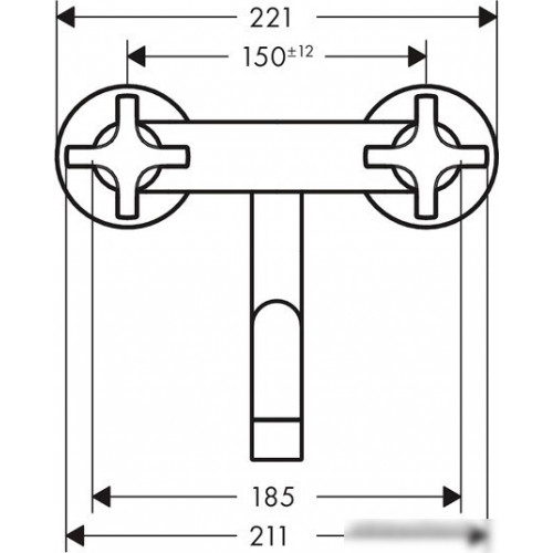 Смеситель Hansgrohe Logis Classic 71287000