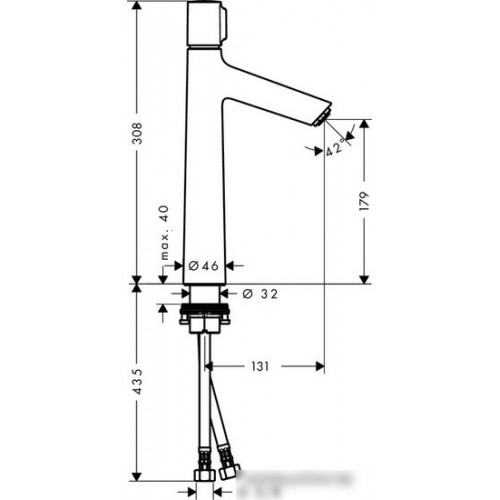 Смеситель Hansgrohe Talis Select S 72045000