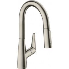 Смеситель Hansgrohe Talis S 72815800 (нержавеющая сталь)
