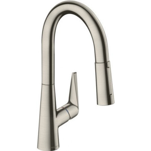 Смеситель Hansgrohe Talis S 72815800 (нержавеющая сталь)