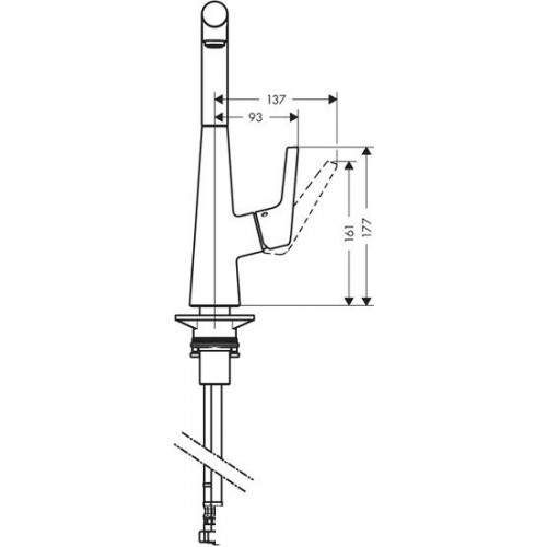 Смеситель Hansgrohe Talis Select S 72820000