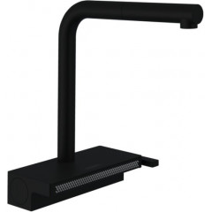 Смеситель Hansgrohe Aquno Select M81 73830670 (матовый черный)