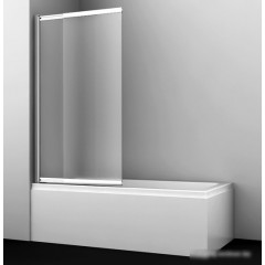 Стеклянная шторка для ванны Wasserkraft Main 41S02-100 LM