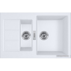 Кухонная мойка Franke Sirius 2.0 S2D 651-78 Tectonite 143.0628.385 (белый)