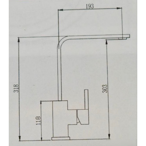 Смеситель MARRBAXX КМ013/G31 М013G031 (белый)