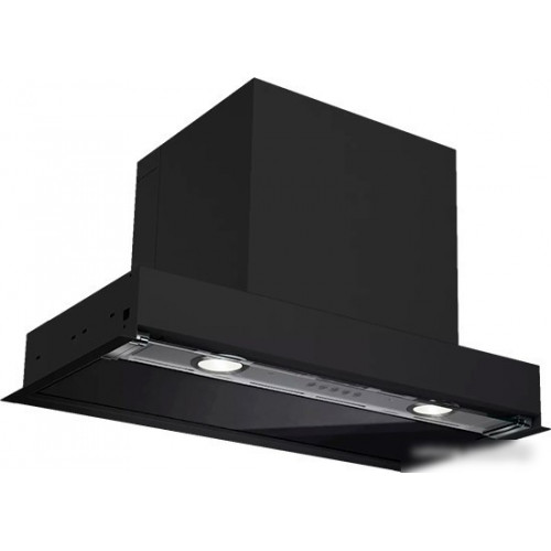Кухонная вытяжка Elikor Sense Glass 60П-1000 229361 (черный/черное стекло)