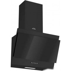 Кухонная вытяжка Elikor Коралл 50П-430-К3Д 266399 (черный/черное стекло)